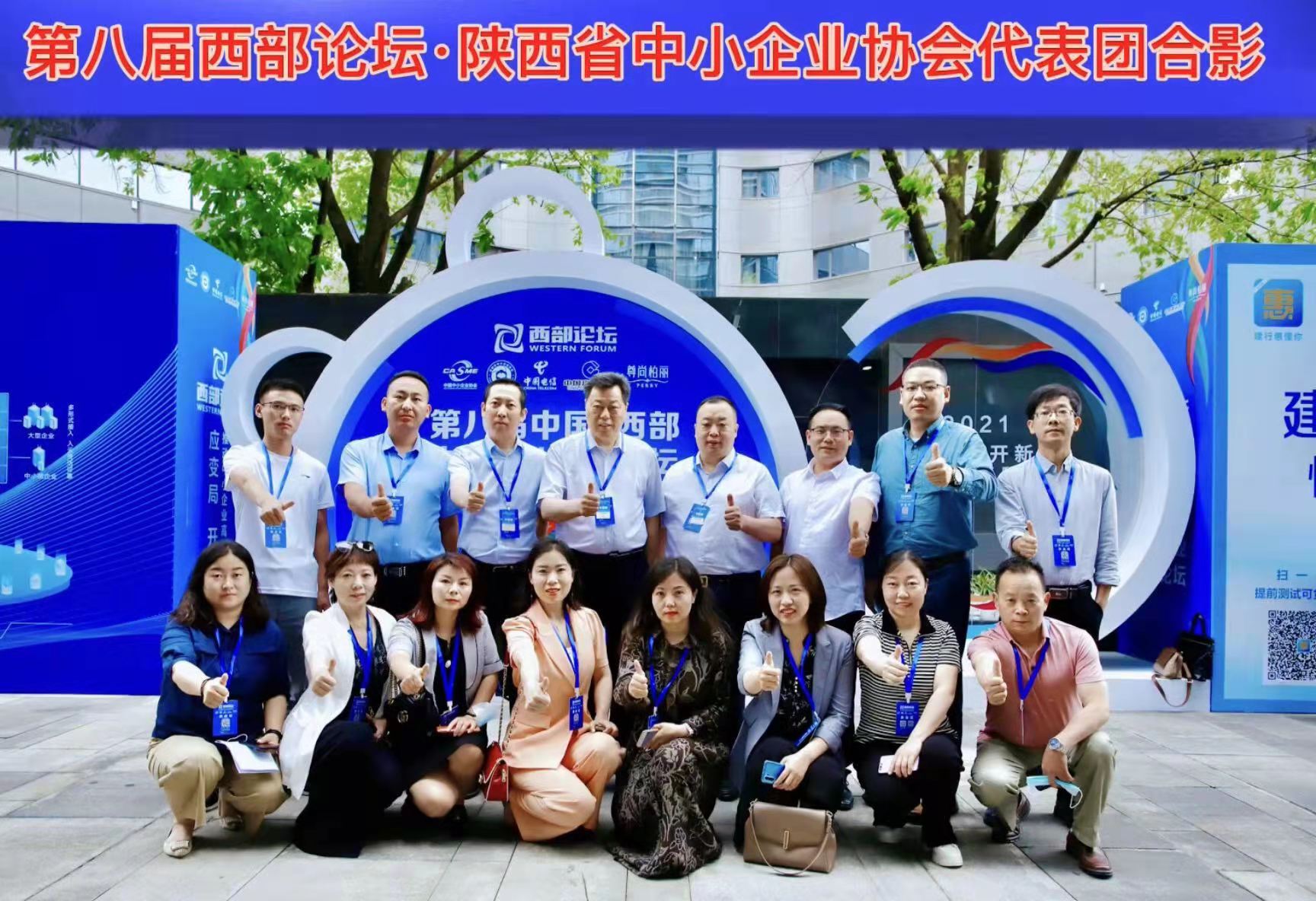 我公司領導應邀參加“第八屆中國·西部中小企業發展論壇”